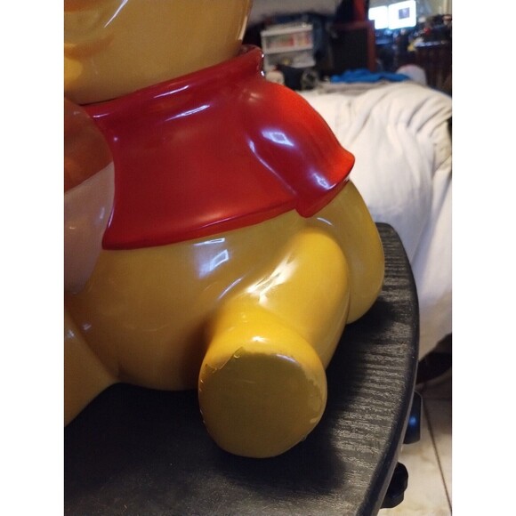Vintage Disney's Winnie the Pooh Tigger & Winnie Cookie Jar Pair RARE - Picture 3 of 16